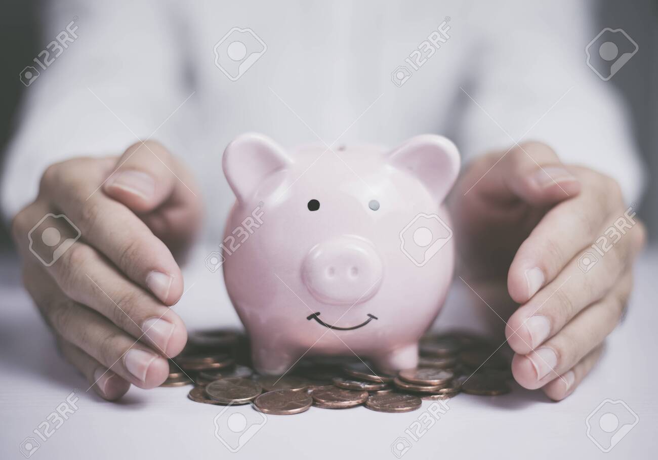 save money or manage money business finance concept protect how to manage money and save