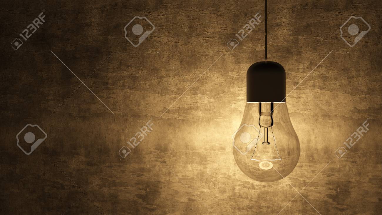 light bulb in room