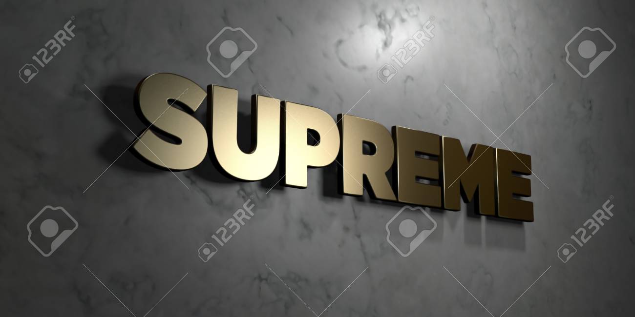 supreme wall banner
