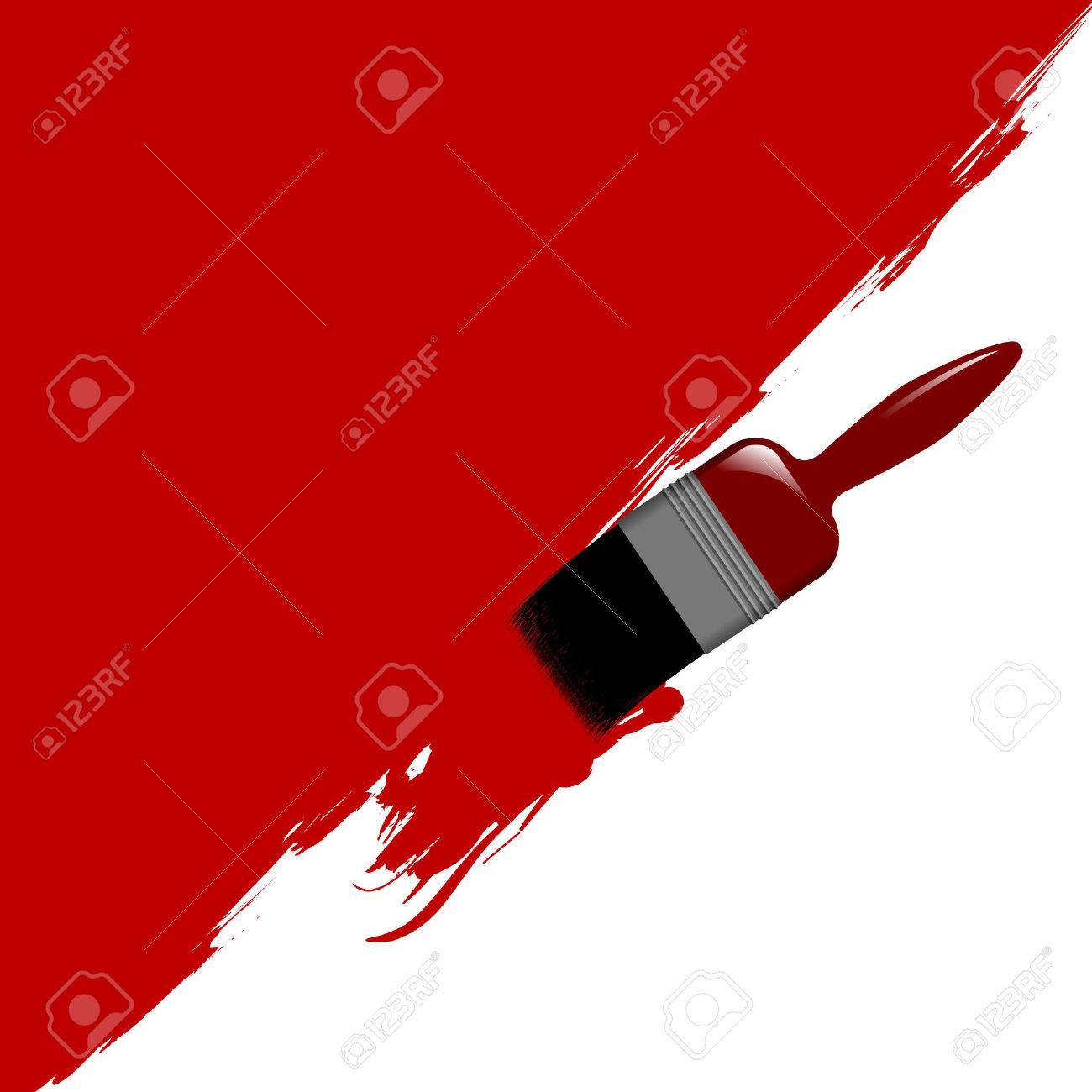 Illustration of a paint brush painting a wall. Available in jpeg and eps8 formats. - 5548808 Illustration of a paint brush painting a wall. Available in jpeg and eps8 formats. - 5548808