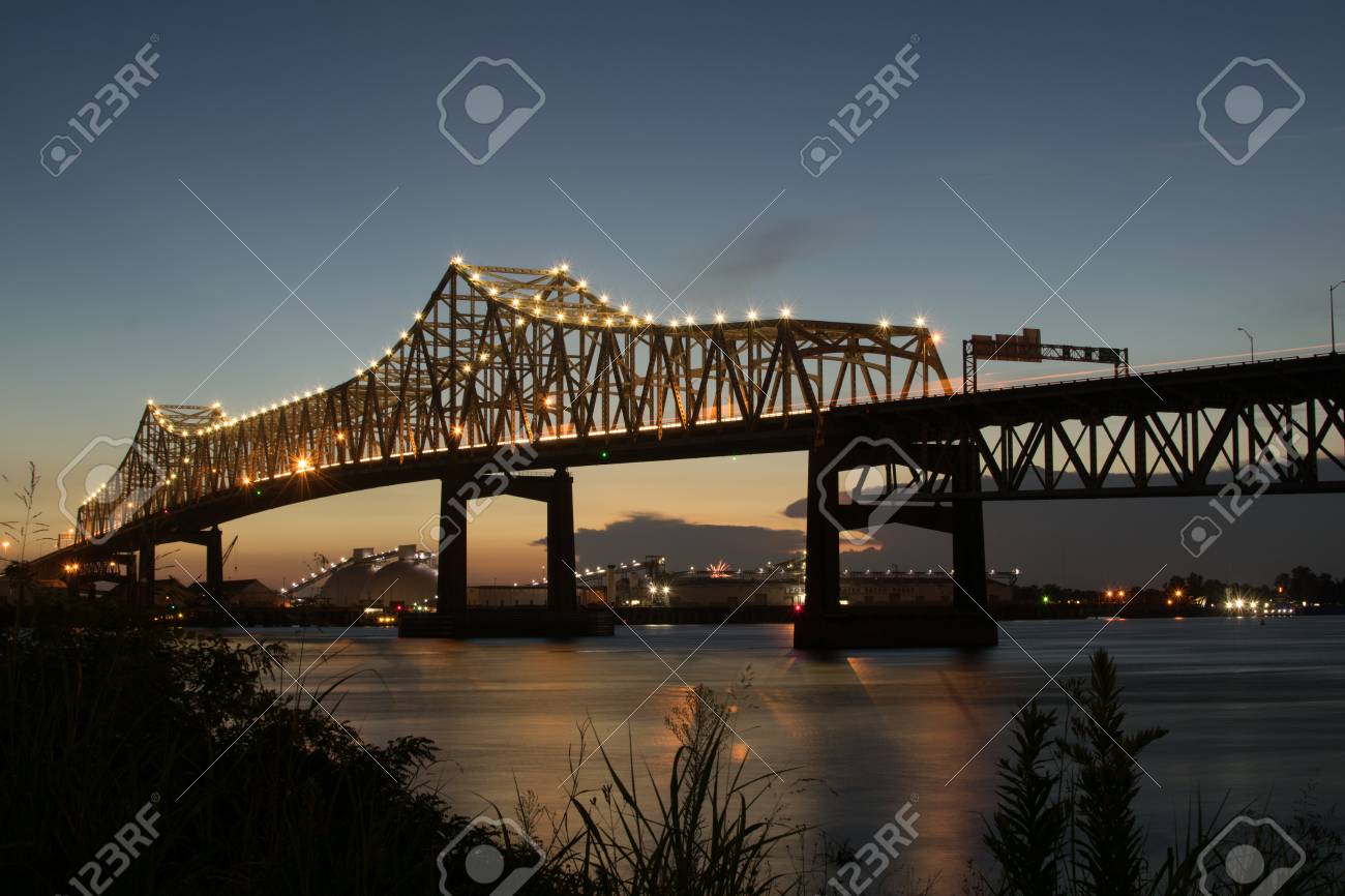 Mississippi River Bridge Baton Rouge - 87618789 Mississippi River Bridge Baton Rouge - 87618789