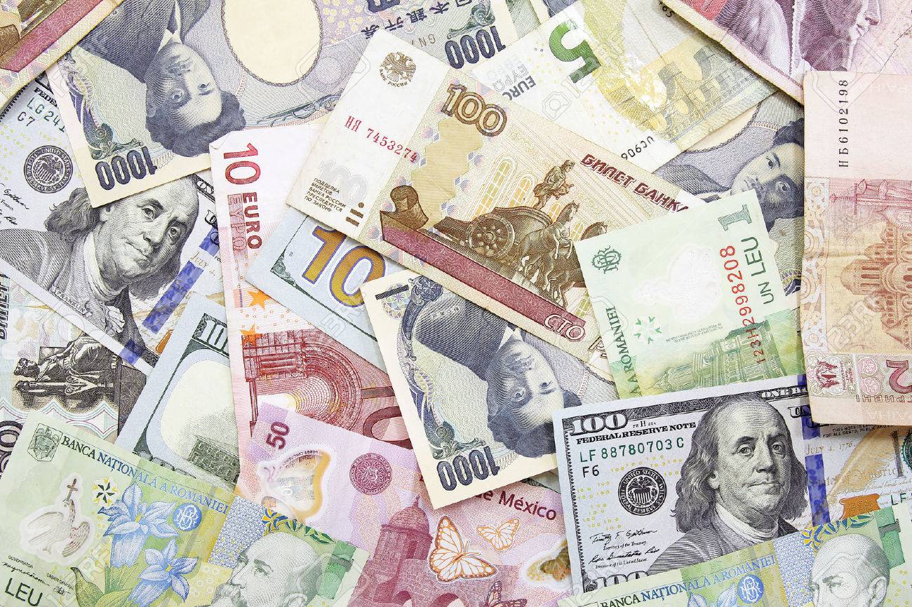 Different Foreign Currency Background- Concept Of Exchange Rate Stock  Photo, Picture and Royalty Free Image. Image 31298514.