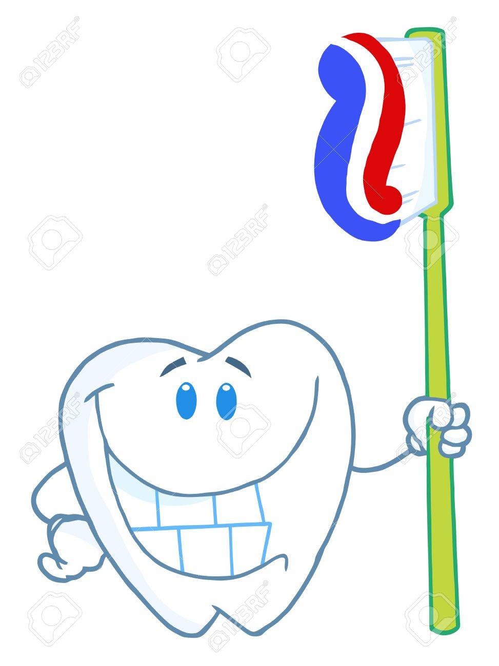 appointment card cartoon cavity character checkup cleaning dental appointment card