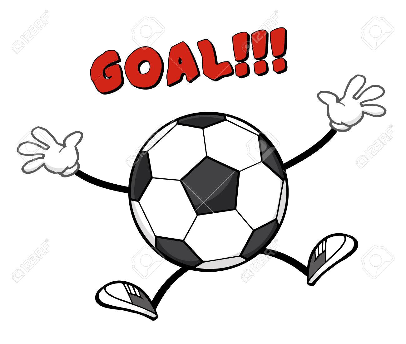 Soccer Ball Faceless Cartoon Mascot Character Jumping With Text Stock Photo Picture And Royalty Free Image Image Soccer Ball Faceless Cartoon Mascot Character Jumping With Text Stock Photo Picture And Royalty Free Image Image