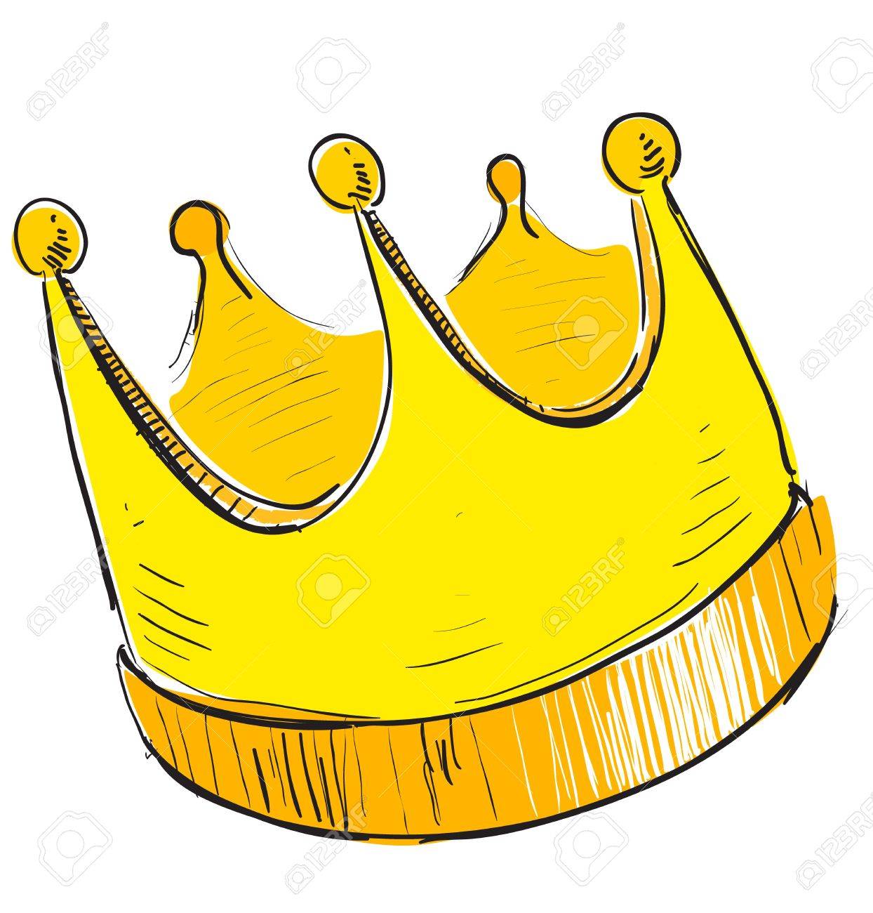 Cartoon Crown Simple / They are widely known being worn by kings or queens crowns are often made of gold and precious gems.