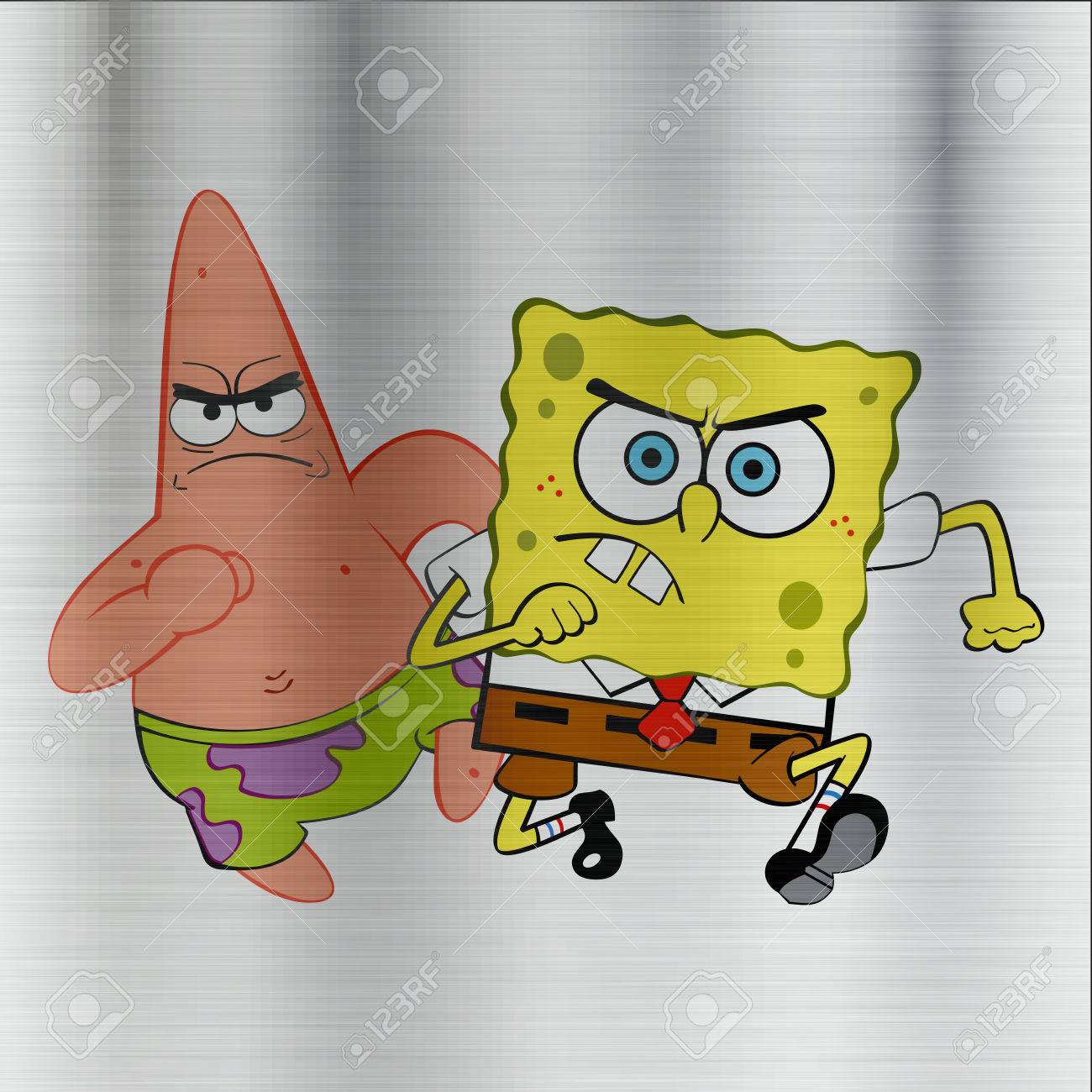 P ge Bob Patrick étoile Illustration Métal Banque D Et Banque d images P ge bob patrick étoile illustration métal