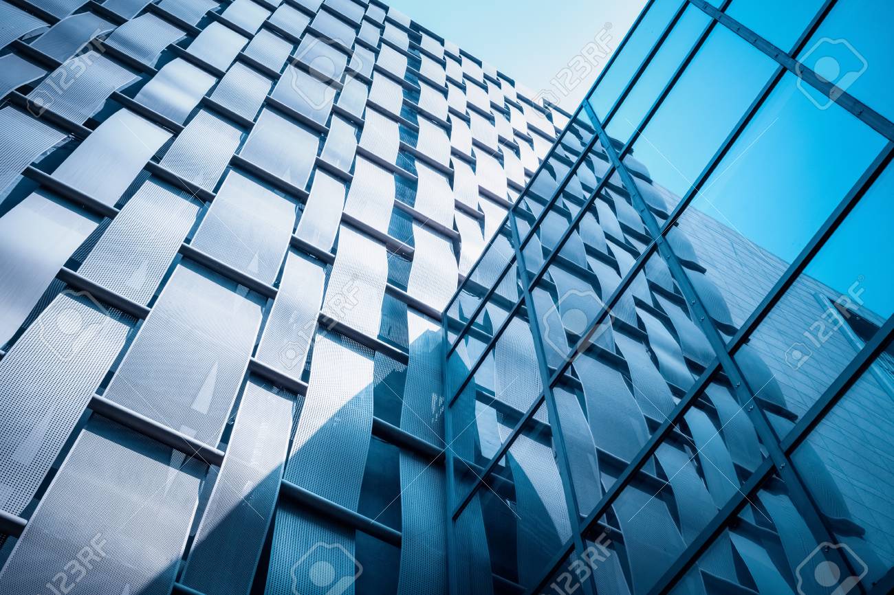 modern exterior wall