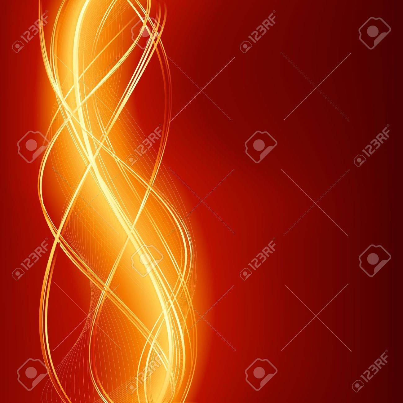 glowing abstract wave background