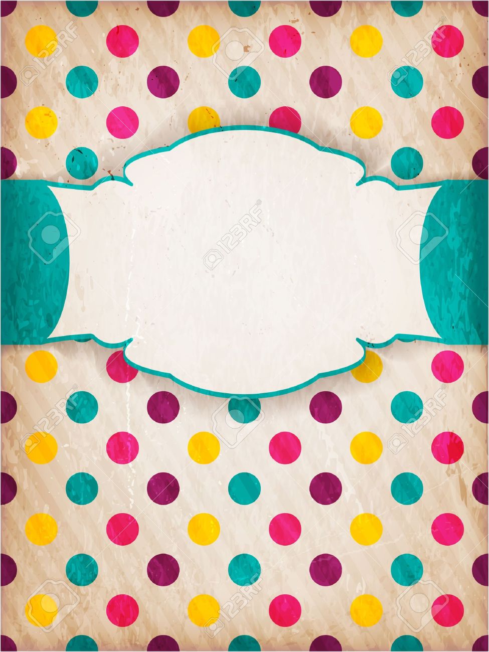 invitation anniversary card with label for your personalized