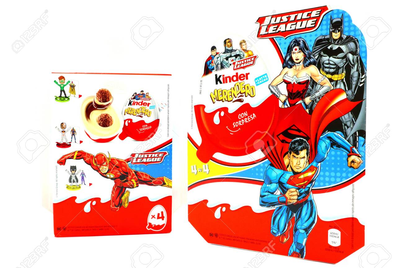 kinder joy justice league