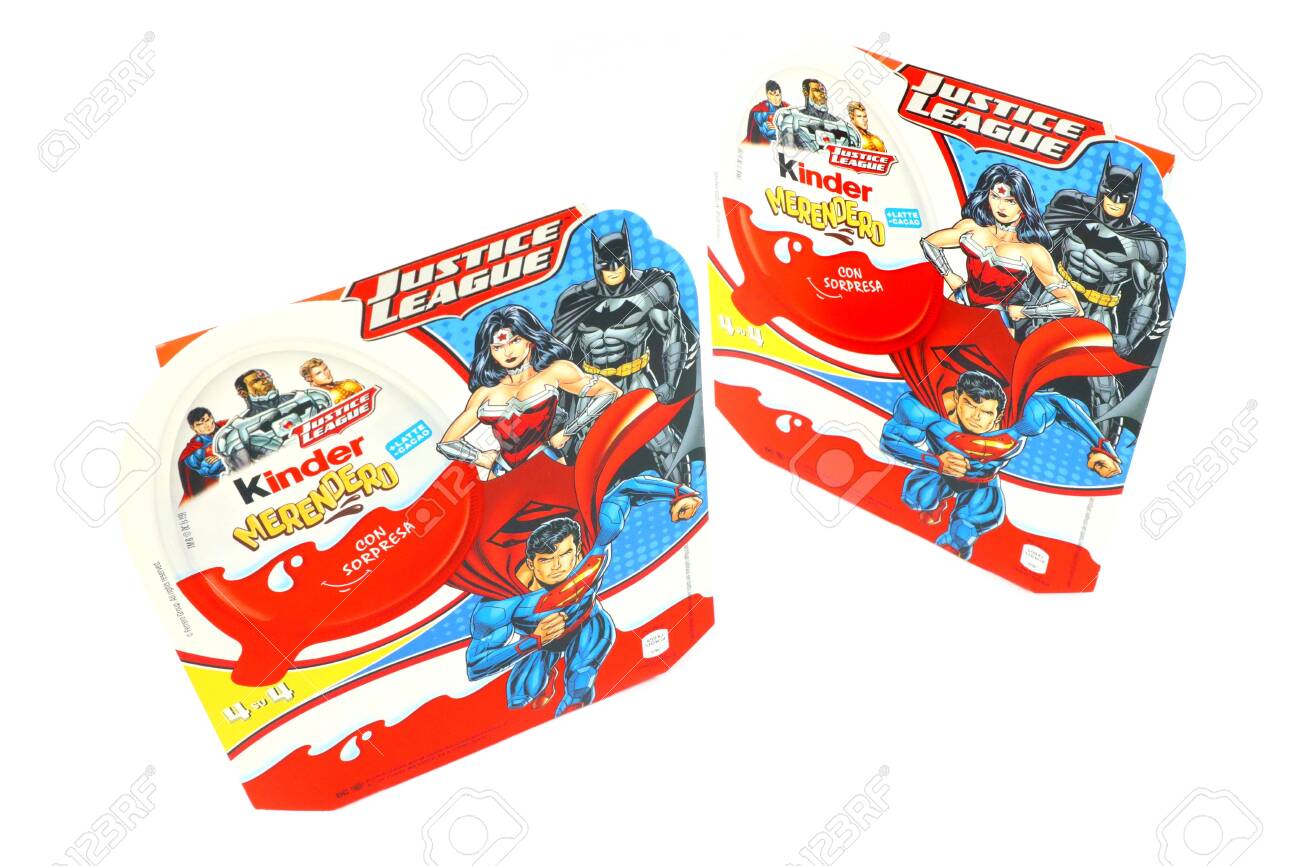 kinder joy justice league