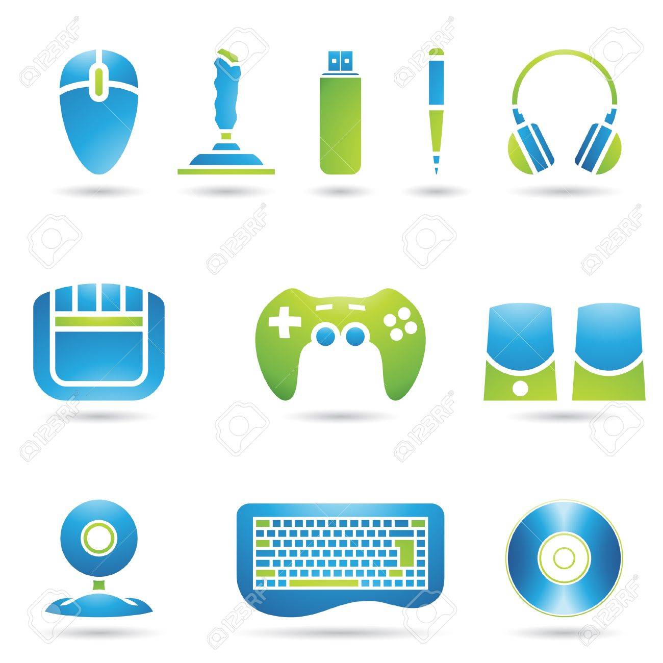 Varios De Estilo De Diseño Gráfico Para Pc Svg, Vectoriales, Art Vectorizado Libre De Image 14247329.