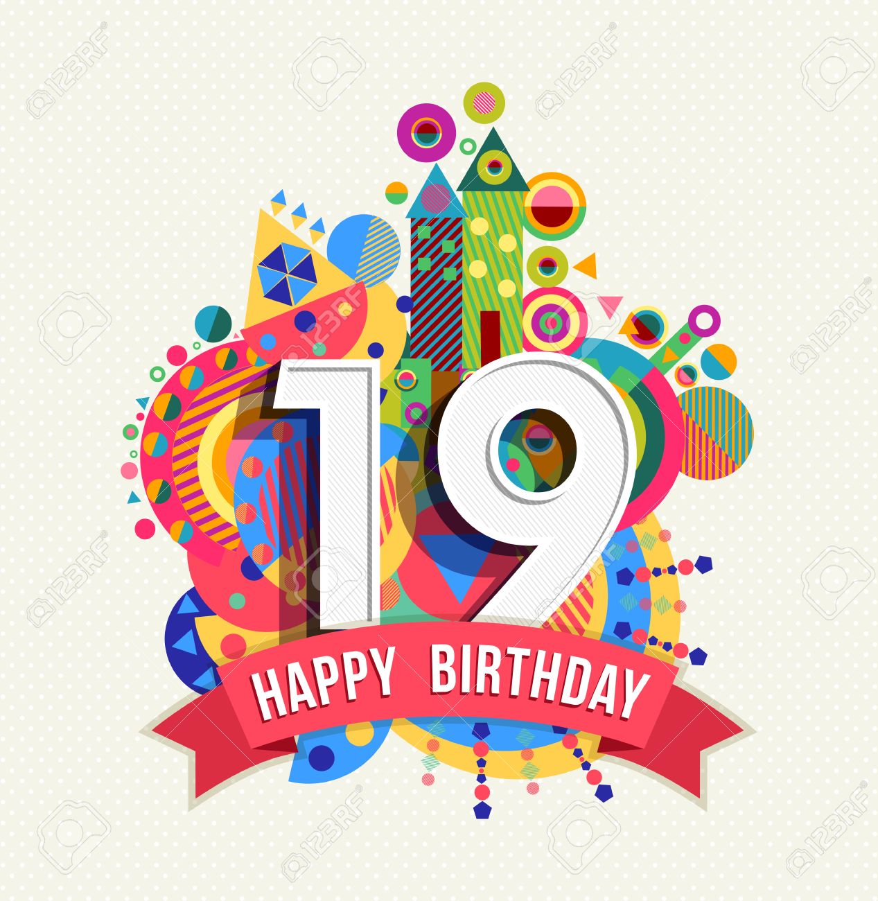 Un joyeux anniversaire (archive 1) - Page 9 51067764-happy-birthday-nineteen-19-year-fun-celebration-greeting-card-with-number-text-label-and-colorful-ge