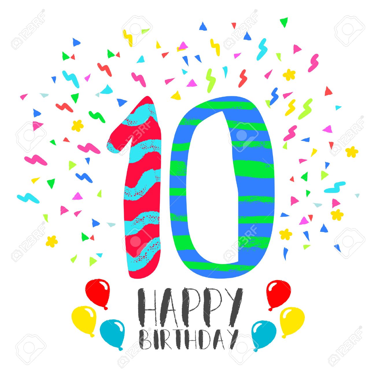 birthday number 10