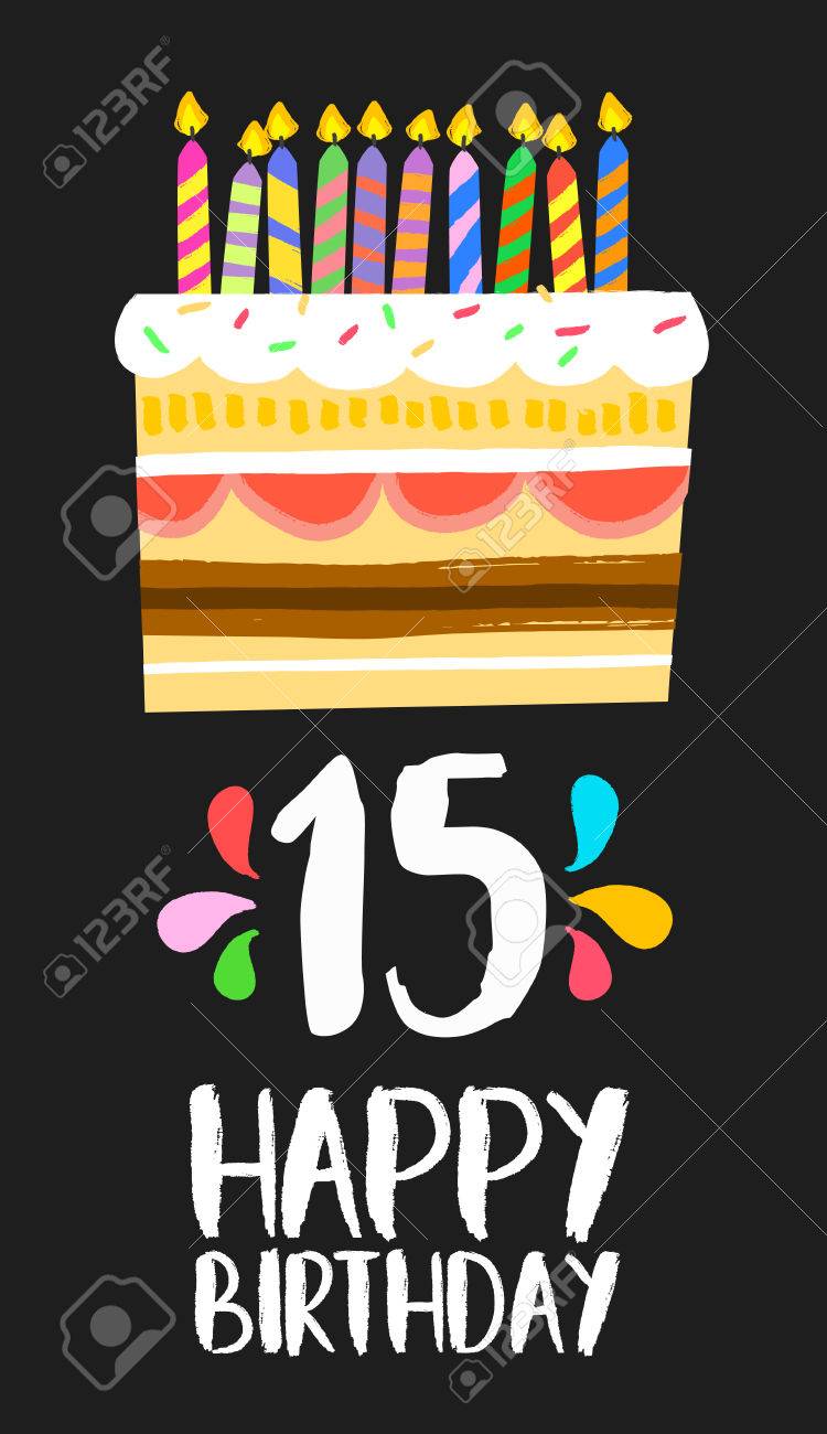 numero 15 para cumpleanos