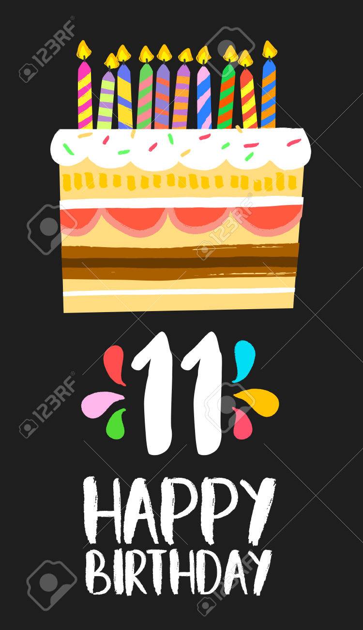 Numero Joyeux Anniversaire 11 Carte De Voeux Pendant Onze Ans Dans Un Style Amusant D Art Avec Un Gateau Et Des Bougies Clip Art Libres De Droits Vecteurs Et Illustration Image Numero Joyeux Anniversaire 11 Carte De Voeux Pendant Onze Ans Dans Un Style Amusant D Art Avec Un Gateau Et Des Bougies Clip Art Libres De Droits Vecteurs Et Illustration Image