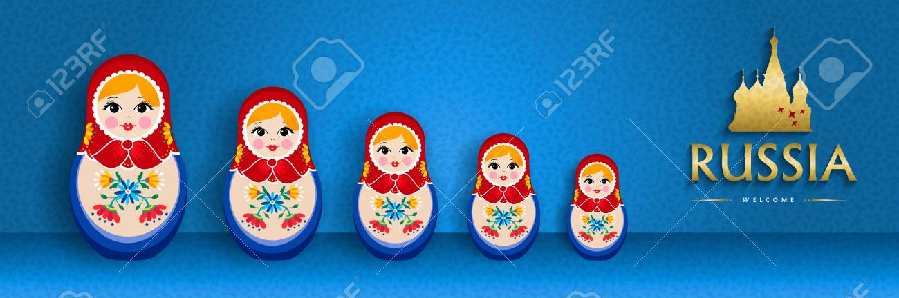 small russian nesting dolls