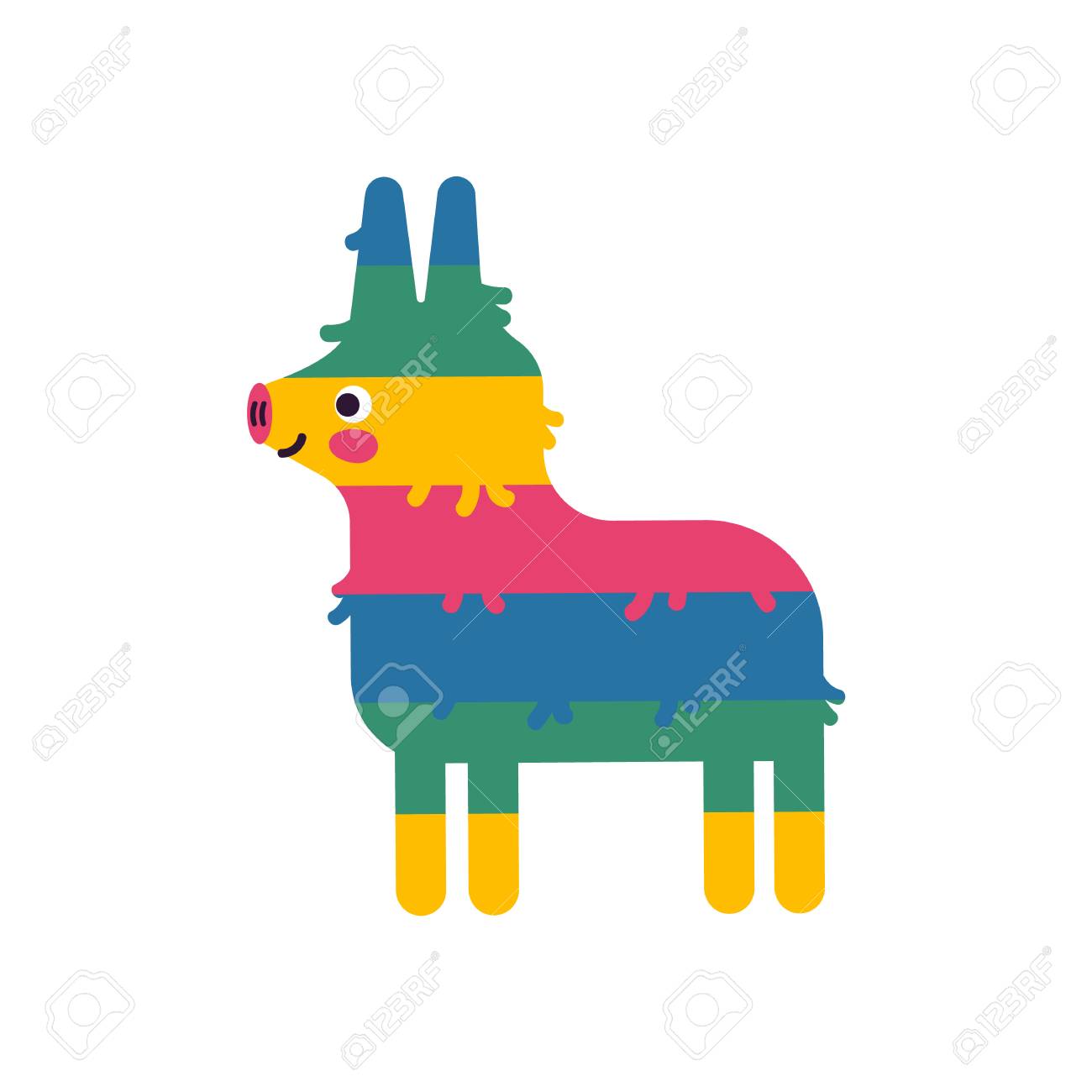 Ne Mexicaine Pinata Sur Fond Isole Pour L 39 Anniversaire Des Enfants De Fete Slaves Decoration D 39 Anniversaire De La Fete Musulmane Americaine Clip Art