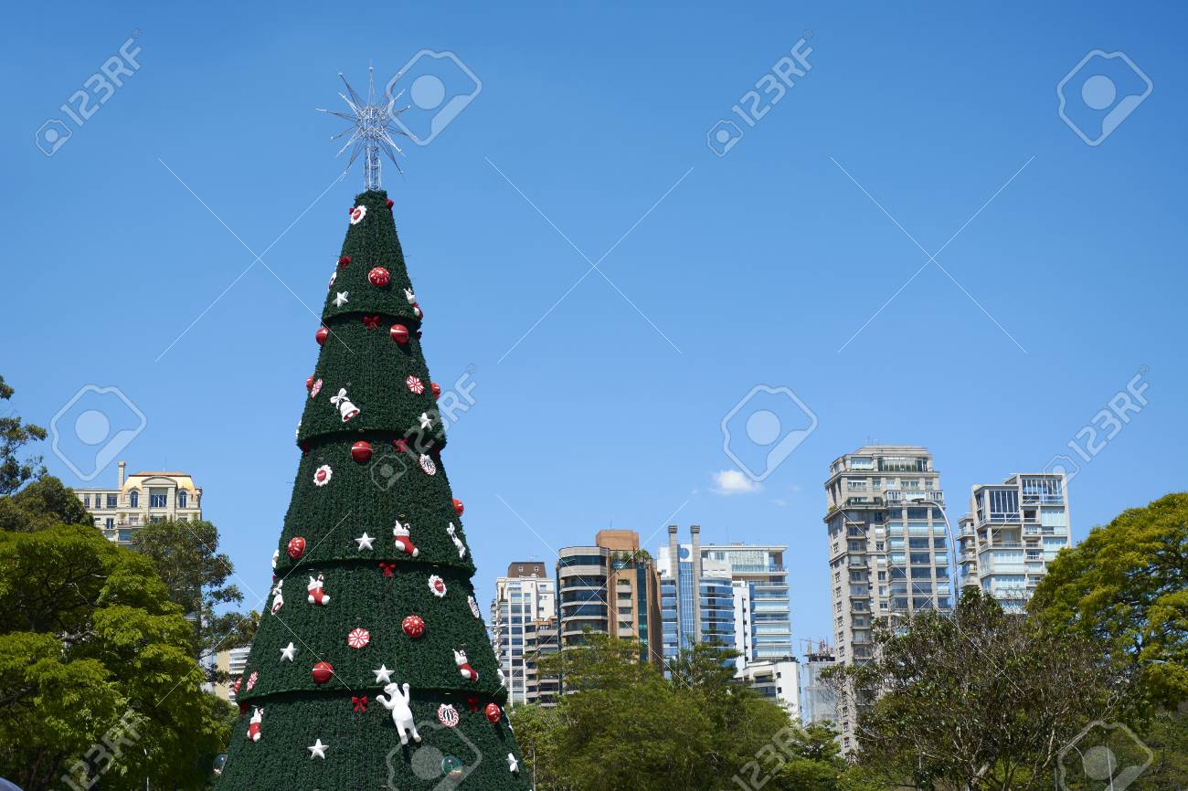sao paulo brazil december 6 2016traditional christmas tree in ibirapuera - Christmas Traditions In Brazil sao paulo brazil december 6 2016traditional christmas tree in ibirapuera - Christmas Traditions In Brazil