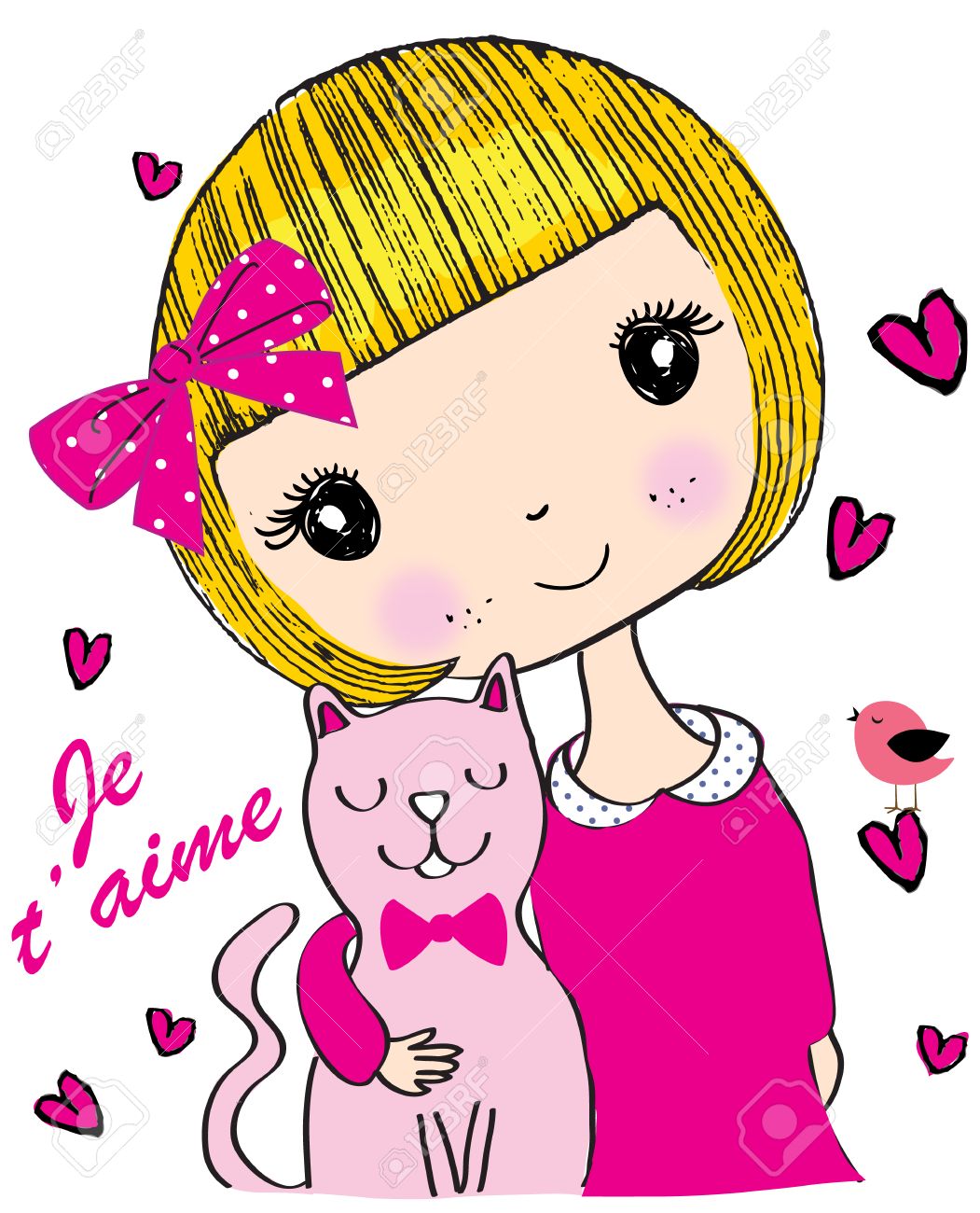 Cute Girl T Shirt Graphic The Children S Book Illustrations