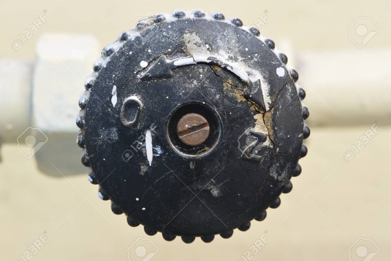 old radiator valve close up heat control stock photo picture and