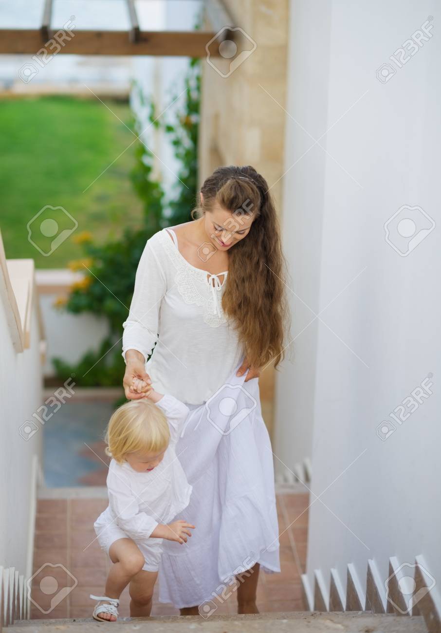 can you walk up stairs after giving birth