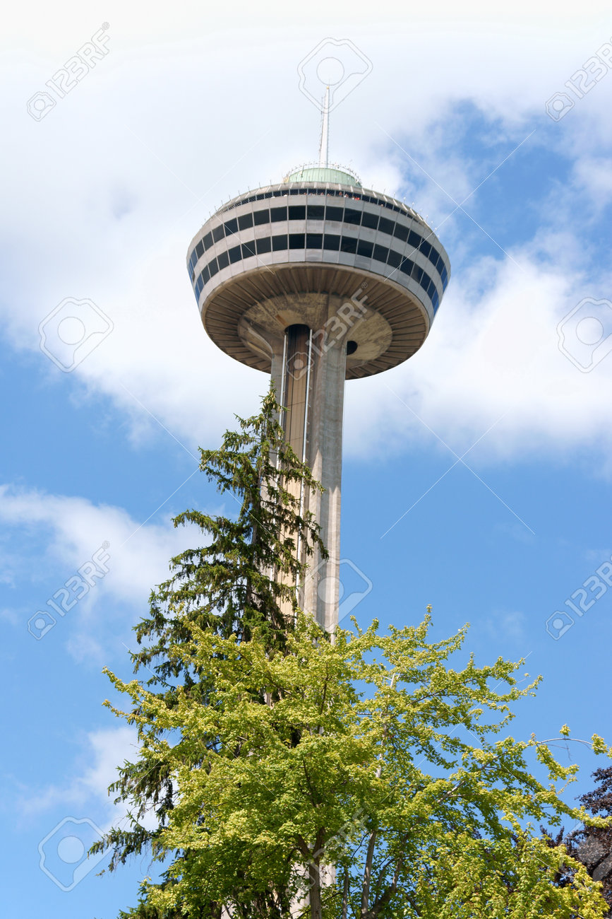 skylon tower at niagara falls, ontario, canada. this tower with skylon tower at niagara falls, ontario, canada. this tower with