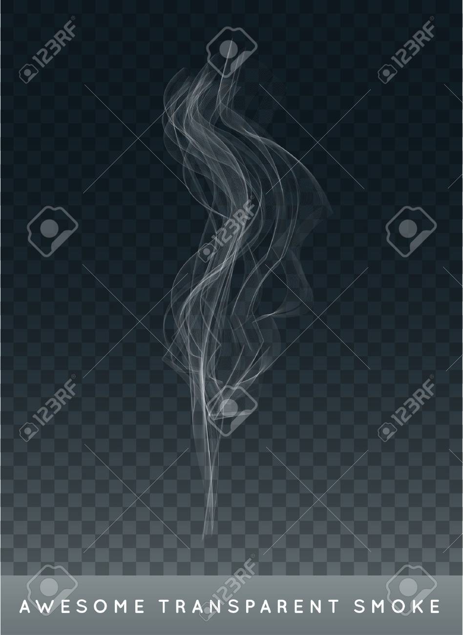 Realistic Cigarette Smoke Or Fog Or Haze With Transparency Isolated Royalty Free Cliparts Vectors And Stock Illustration Image