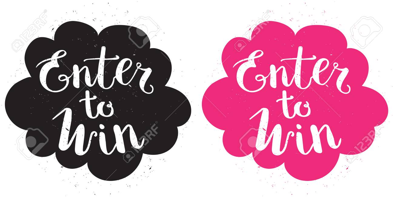 enter to win sign