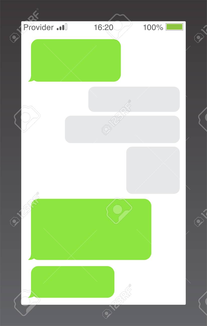 messenger short message service bubbles text chat sms boxes short message service