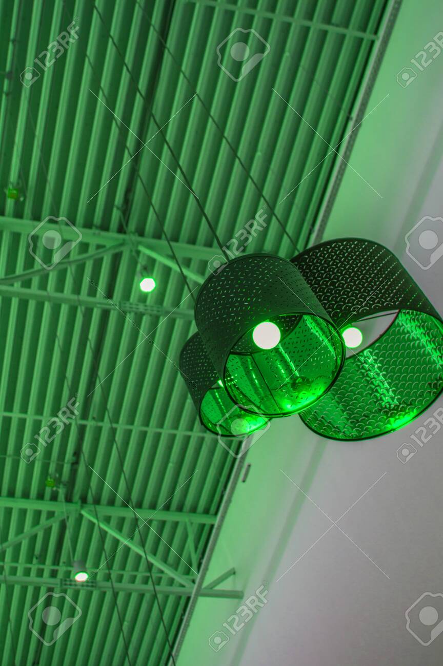 Ultra Modern Style In Green Toned Color Decorative Lamps And