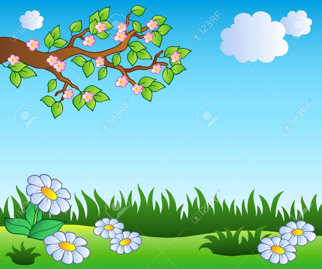 garden cartoon stock photos royalty free garden cartoon images