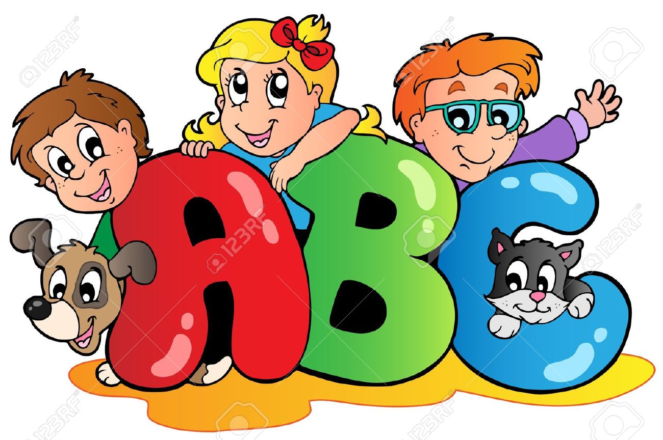 school theme with abc letters royalty free cliparts vectors and school theme