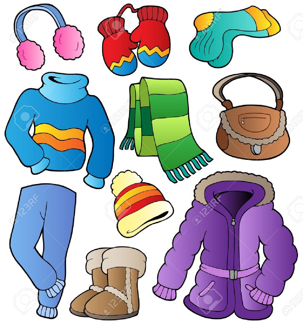 winter clothes collection
