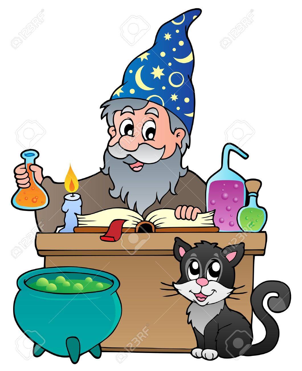 錬金術師 のイラスト素材 ベクタ Image 錬金術師 のイラスト素材 ベクタ Image