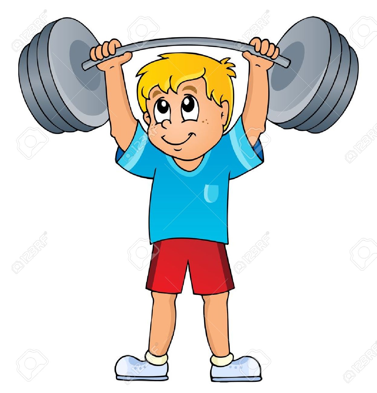 Sport Et Le Theme De La Salle De Gym Clip Art Libres De Droits Vecteurs Et Illustration Image 19059056