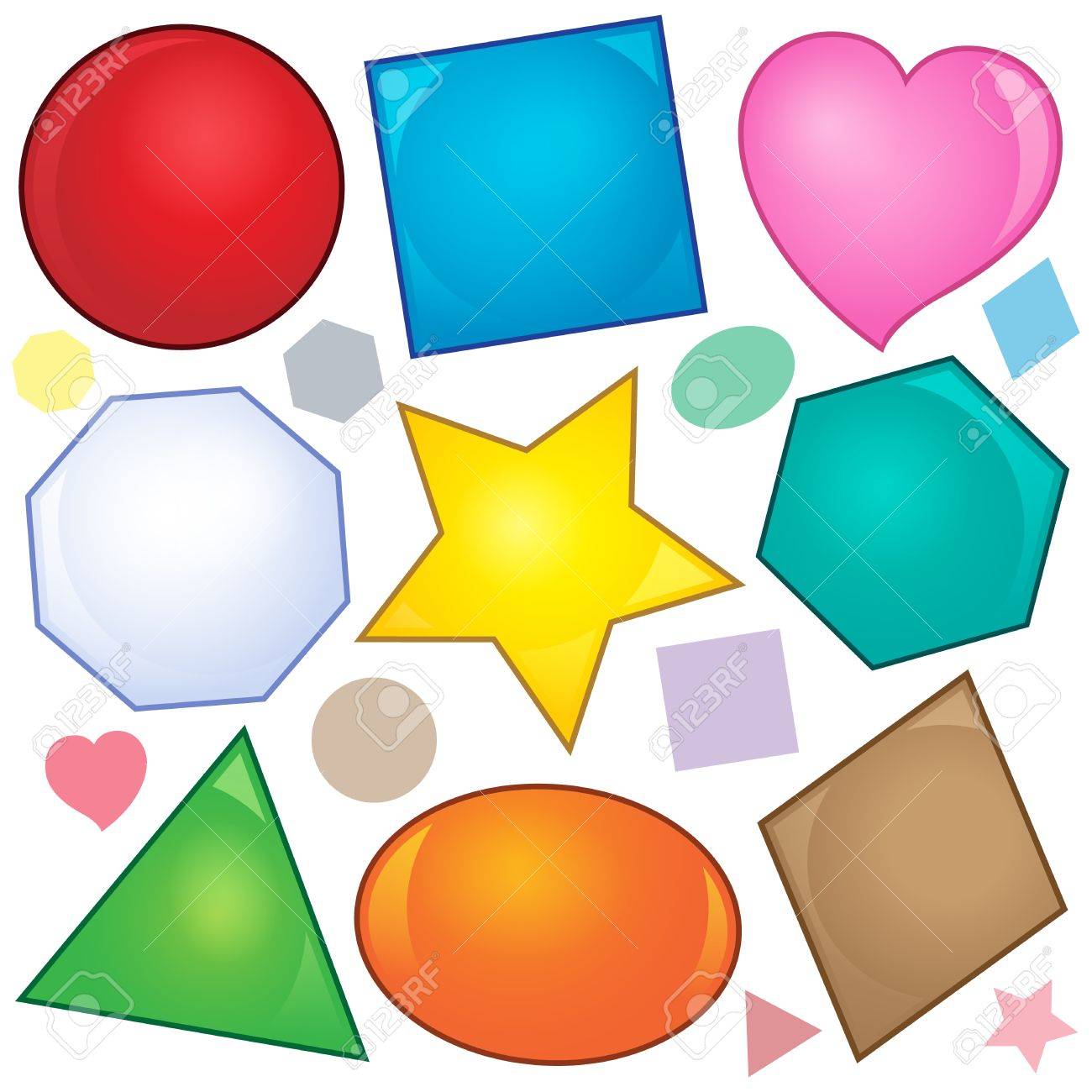 さまざまな図形のテーマ イメージ 2 Eps10 ベクトル イラスト のイラスト素材 ベクタ Image