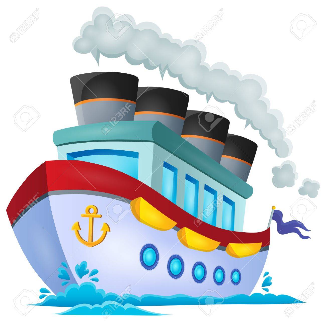 航海船テーマ画像 1 Eps10 のベクトル図です のイラスト素材 ベクタ Image