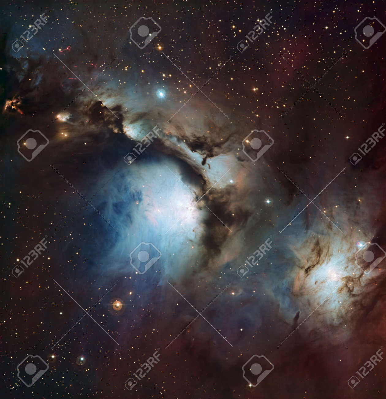 M78 Nebula NGC 2068 In Constellation Orion. 正版图像123RF中国- 高质量免版税图像库. Image  190172201