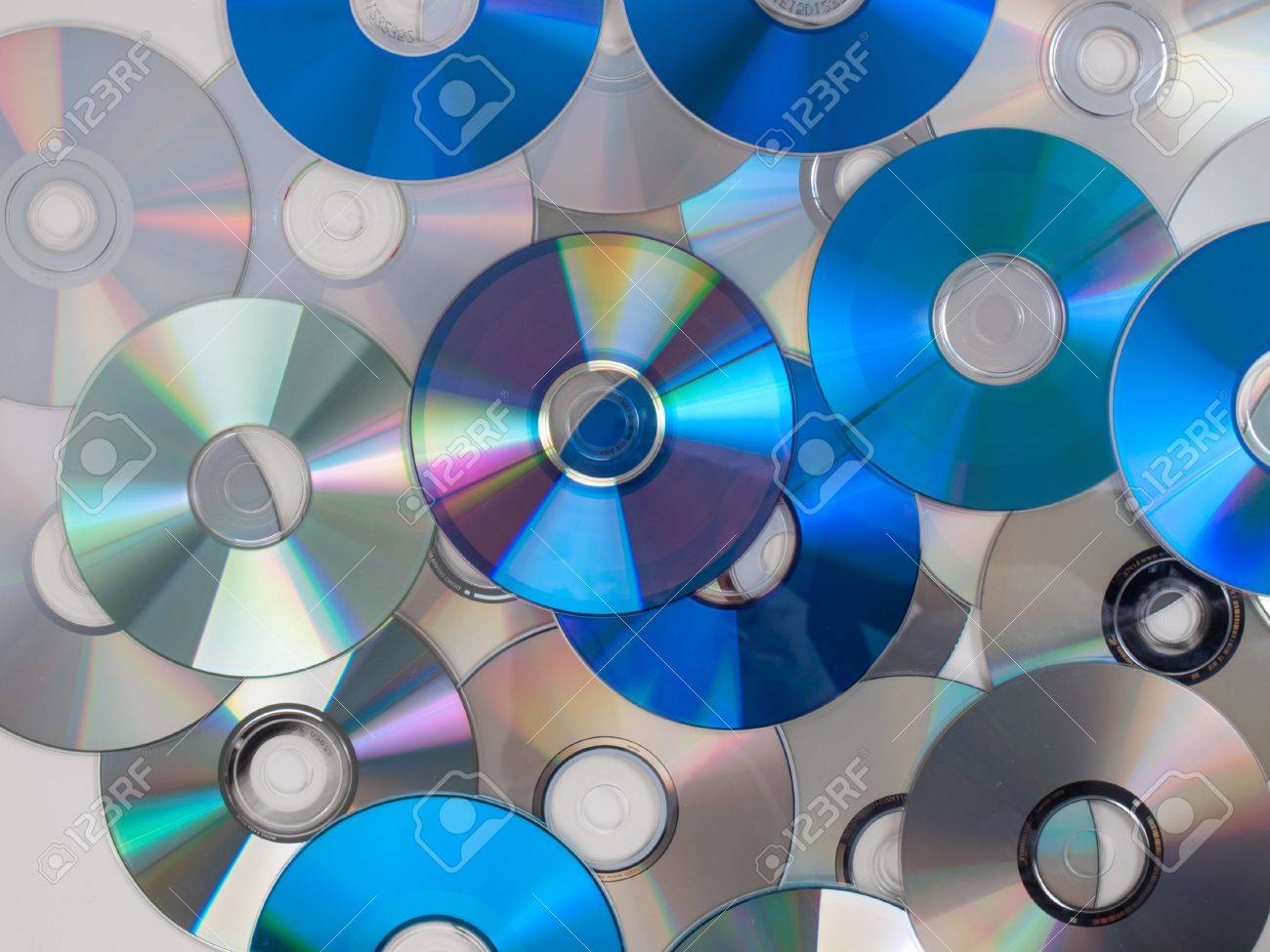 Cd Dvd Bluray Optical Discs For Music Video And Data Storage Stock Photo Picture And Royalty Free Image Image