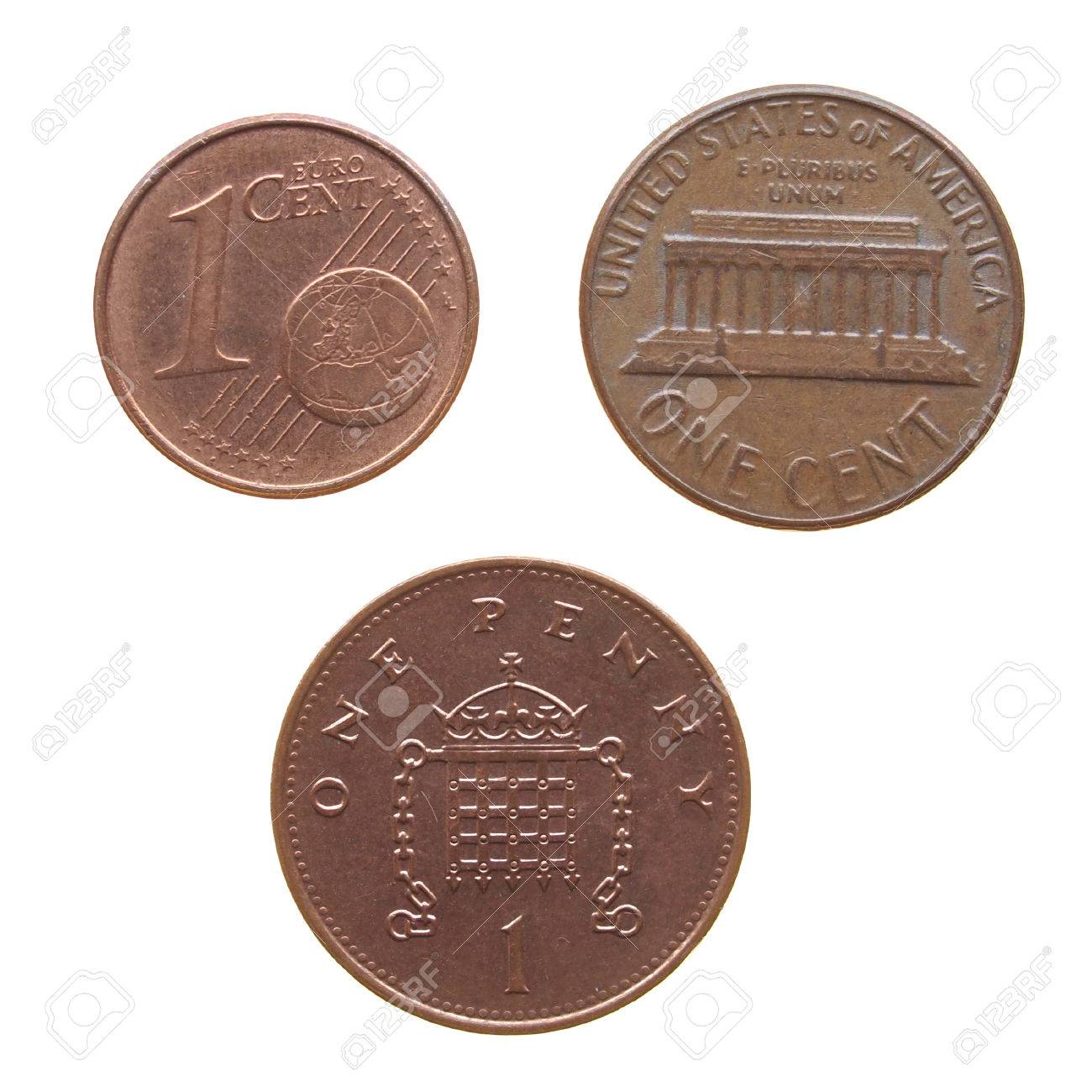 1 ユーロ セントの 1 ドル 1 つのペニーの硬貨します の写真素材 画像素材 Image 1 ユーロ セントの 1 ドル 1 つのペニーの硬貨します の写真素材 画像素材 Image