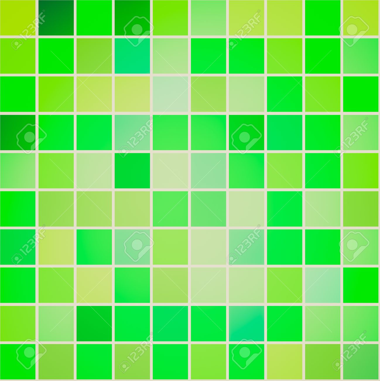 retro looking seamless tiles different shades of green color stock retro looking seamless tiles different shades of green color stock