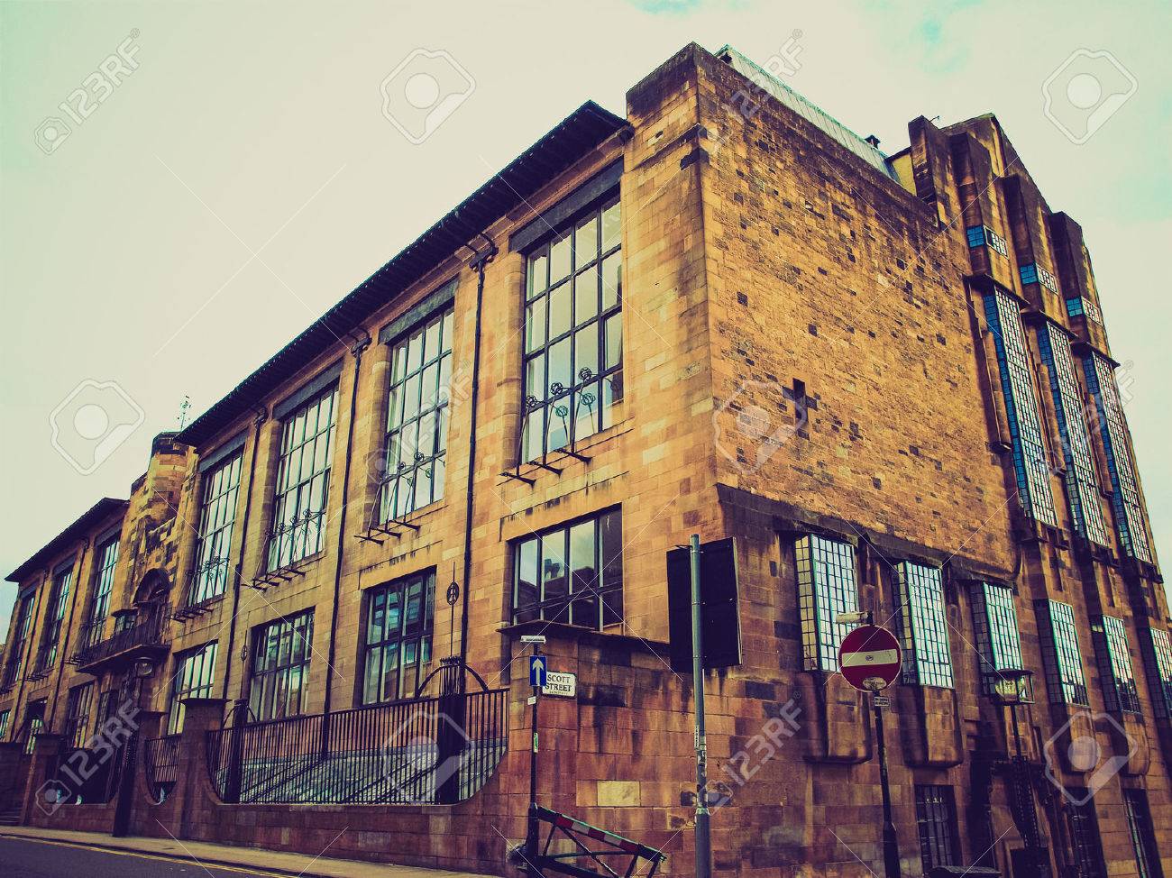 ビンテージをお探し、グラスゴー美術学校 1896 年にスコットランドの