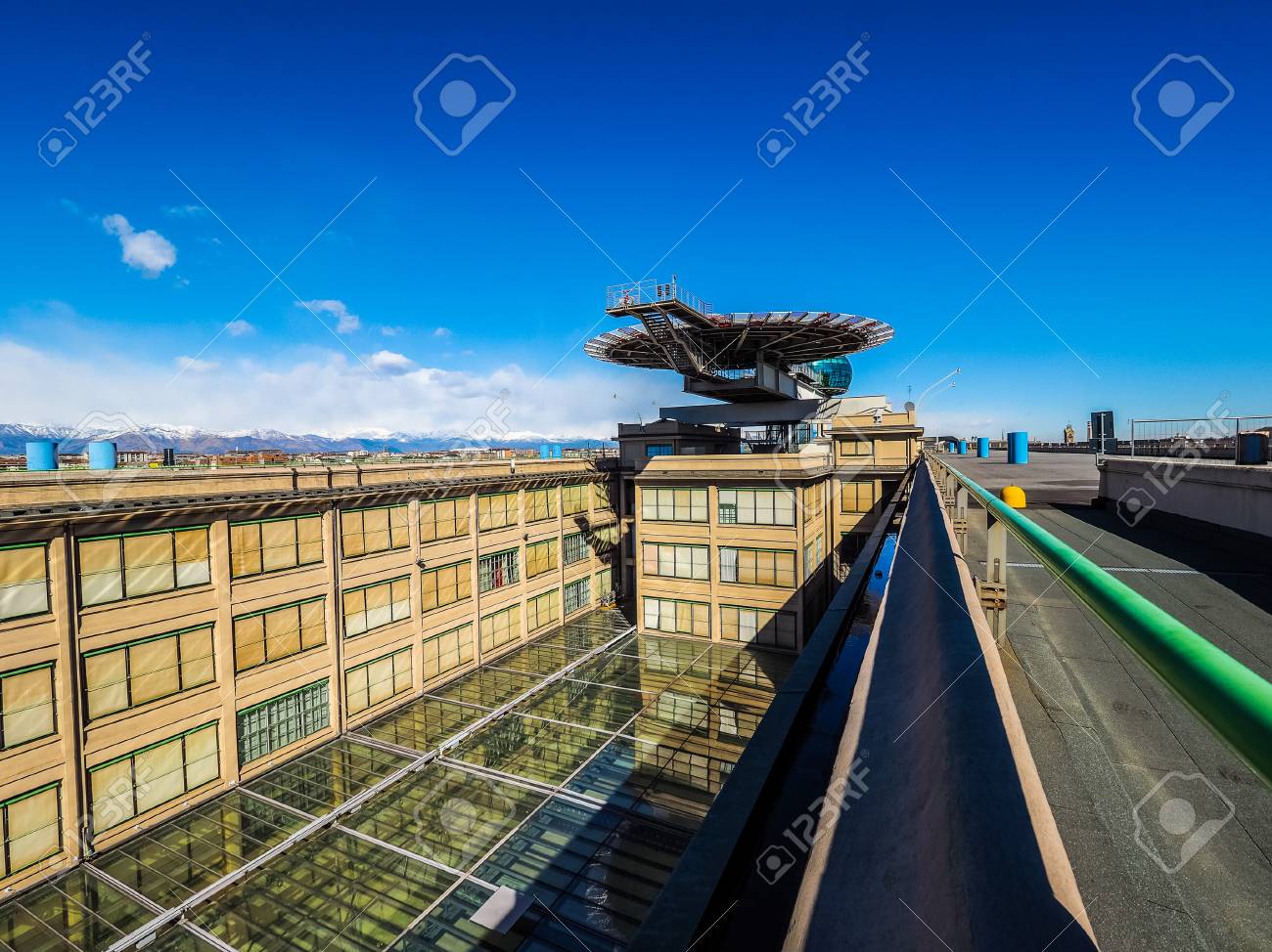 turin italy circa march 2016 roof meeting room know as la
