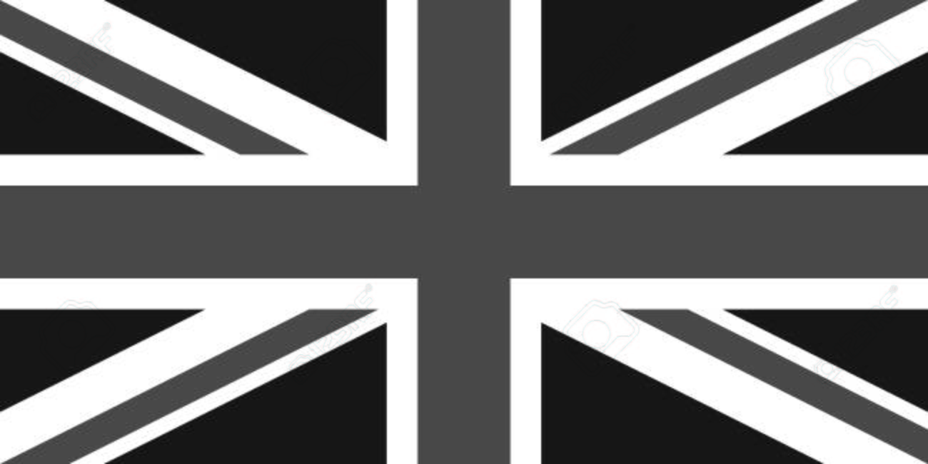 国旗イギリス 英国 別名連合ジャック 黒と白の の写真素材 画像素材 Image 66220403