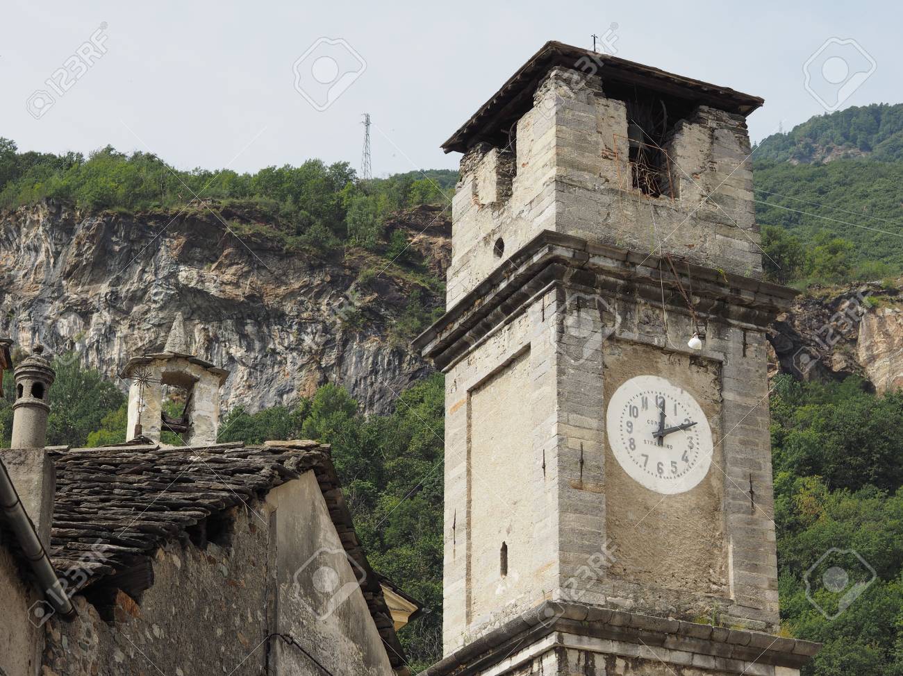 steeple of baroque parish church of gesu risorto o ss salvatore