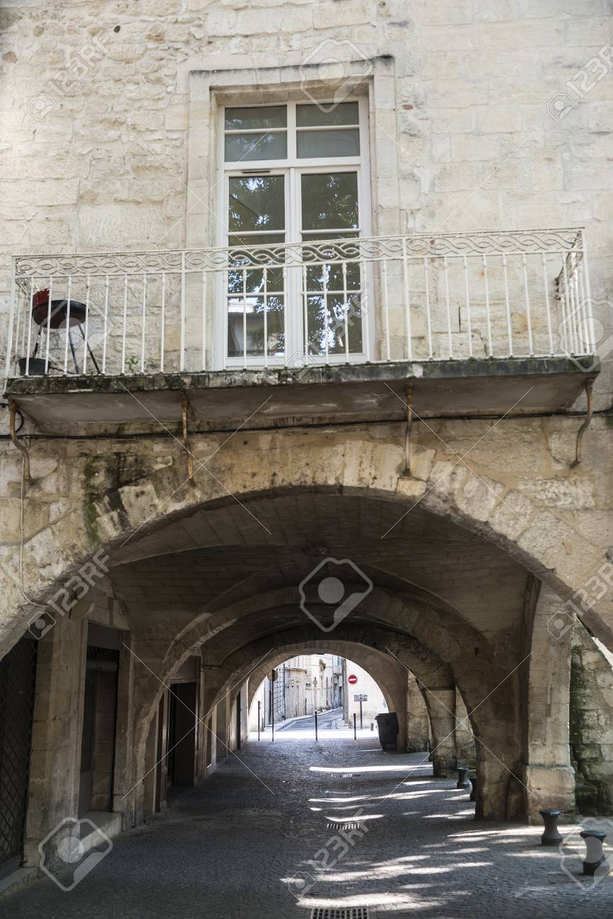 Beaucaire Gard Languedoc Roussillon Frankreich Die Typischen