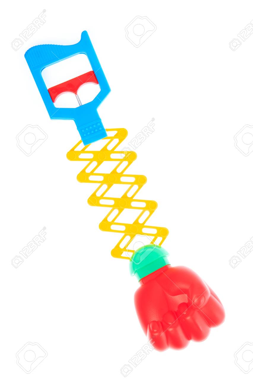 extendable punching glove