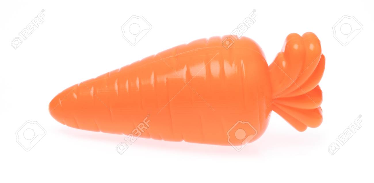 Download Plastic Toy Carrot Isolated On White Background Stock Photo Picture And Royalty Free Image Image 107641473 Yellowimages Mockups