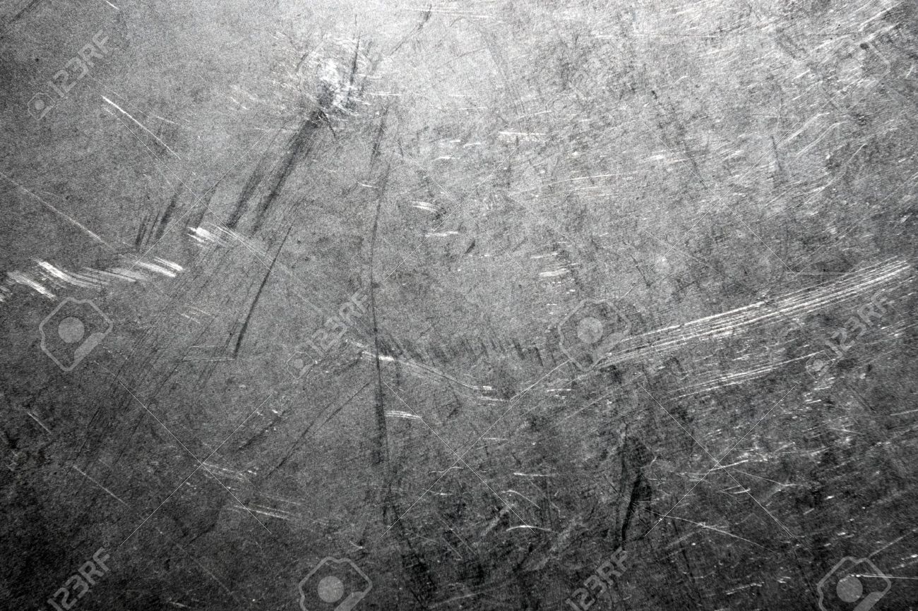 industrial background from worn brushed metal sheet stock photo